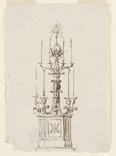 Candelabrum, Probably for Rooms in the Palazzo Altieri, Rome