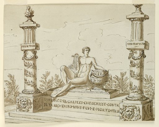 Design for a Sepulchral Monument for the Critic Galilei