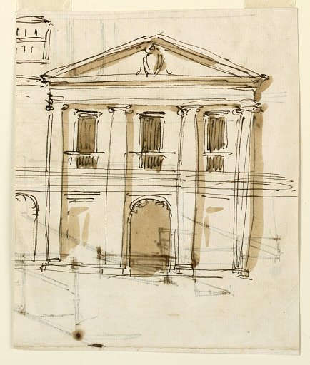 Elevation of a house