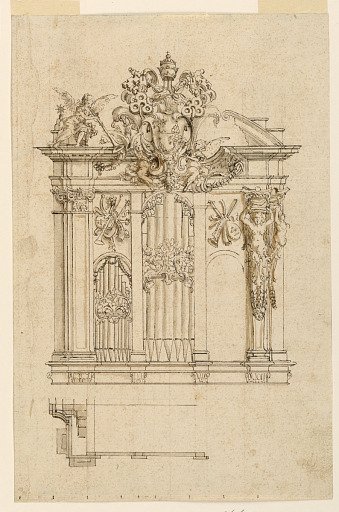 Organ Case with Arms of P
