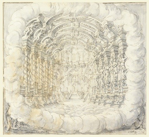 Stage Design: Palace in Clouds