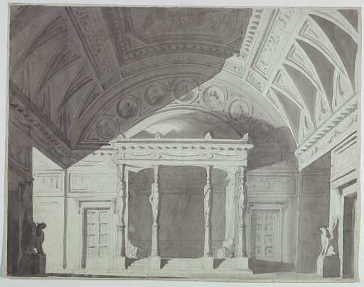 Stage Design, Interior of Palace