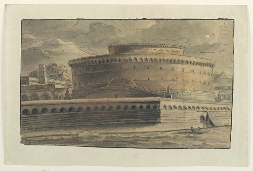 Stage Design: Exterior of Circular Building