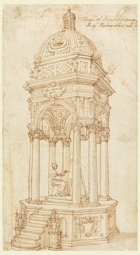 Catafalque of the Bolognese Artist Elisabetta Sirani (1638-1665)