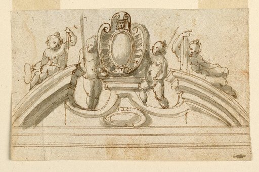 Project for a Pediment