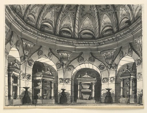 Stage Design, Burial Chamber of Persian Kings