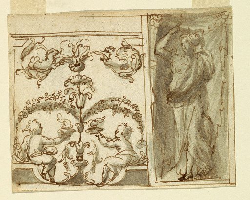 Two Projects for Painted Decorations of Panels