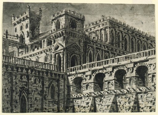 Stage Design, Gothic Castle