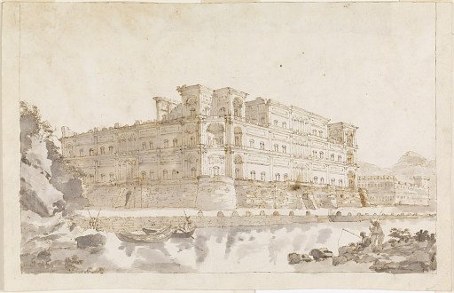 The Palace of Donn' Anna at Naples