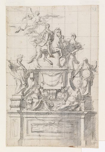 Design for a Monument to Emperor Charles VI of Naples