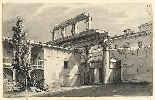 Stage Design, Court Amongst Ruins