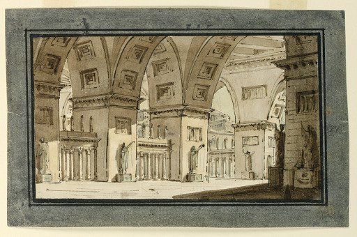 Stage Design, Interior of Palace