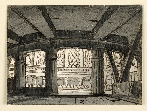 Interior of Circular Building