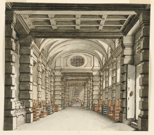 Stage Design, Interior of Treasure House