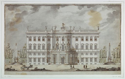Project for the Elevation of a Villa