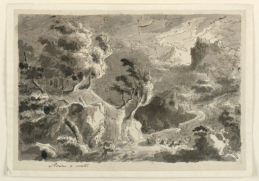 Stage Design, Landscape in Hills