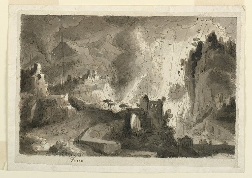 Stage Design, Town Burning