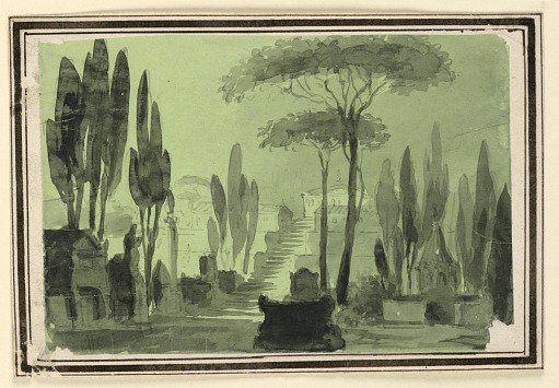 Stage Design, Stairs Between Tombs