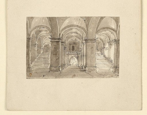 Stage Design, Staircase in Palace
