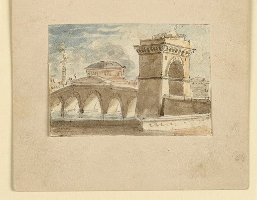 Stage Design, Bridge Across Water