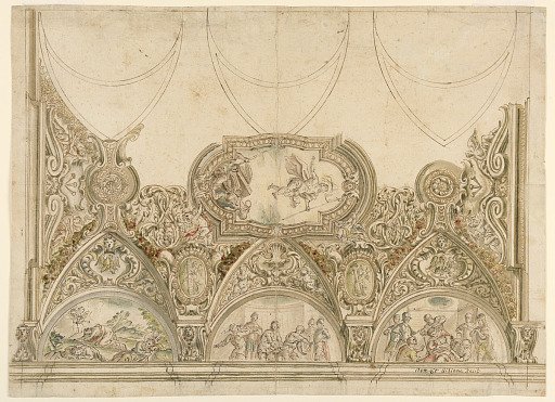 Design for the Decoration of the ceiling of a chapel