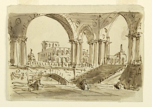 Stage Design, Portico and Stairs