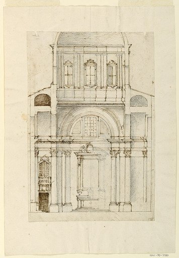 Section of an apse