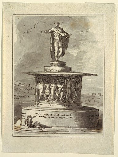 Project for a monument for Foro Bonaparte, Milan, 1800