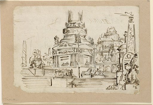 Stage Design, Pedestal of Monument