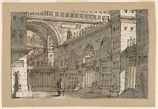 Stage Design, Palace Courtyard