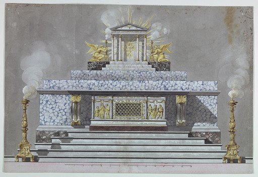 Altar Dedicated to a Virgin Martyr [St. Lucy?]