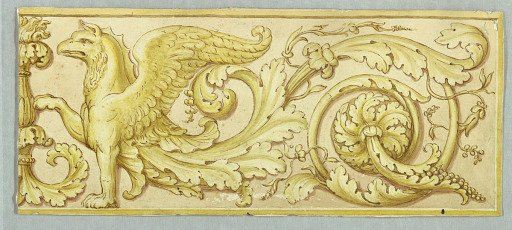 The right half of a frieze