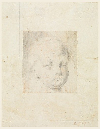 Study: Head of a boy