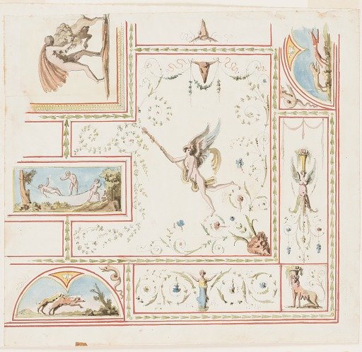 Project for a Painted Square Ceiling