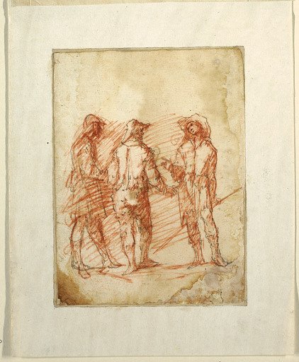 Three Standing Men