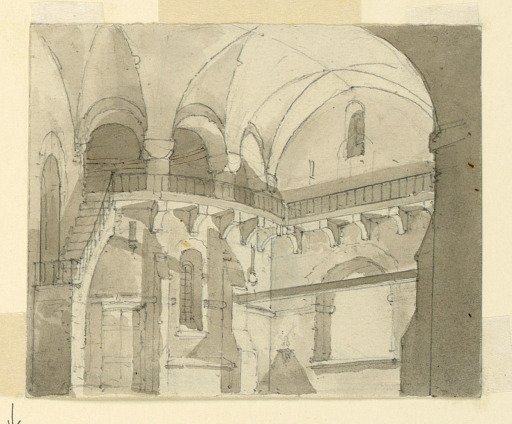 Stage Design, Interior of Prison