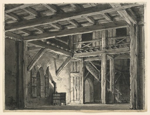 Stage Design, Interior of Barn