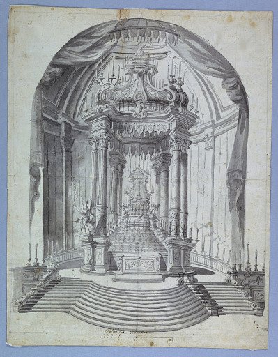 Design for a Setting of the Exhibition of the Host