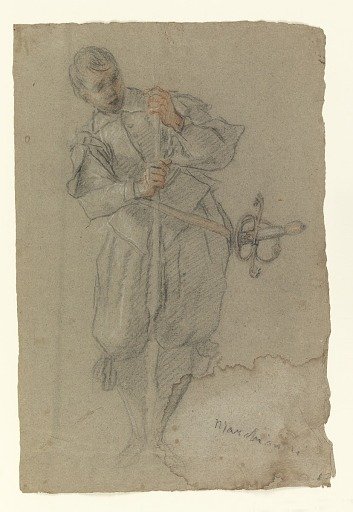 Soldier Loading His Gun