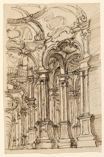 Stage Design: Vaulted Interior