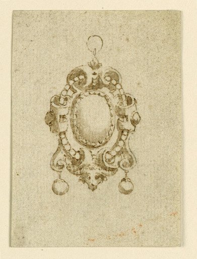 Design for pendant with oval diamond