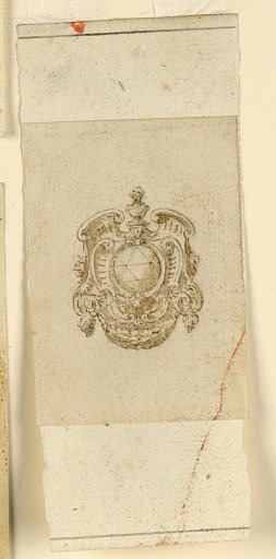 Design for brooch with diamond