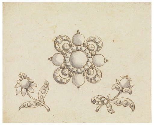 Design for Three Brooches