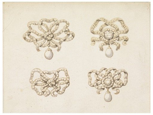 Design for Four Bow Knots