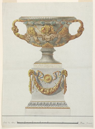 Urn Design, after the Warwick Vase