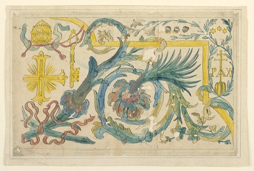 Design for an Embroidered Altar Front