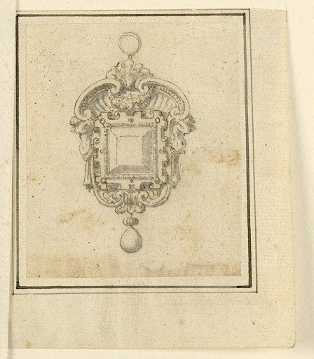 Design for pendant with gaines