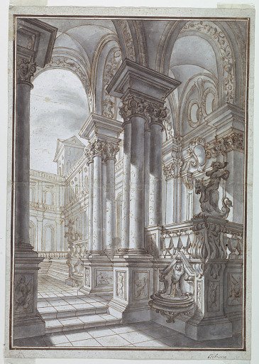 Stage Design; Palace Court