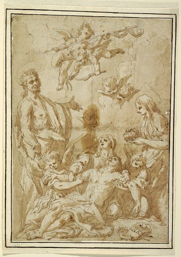 Lamentation over Christ