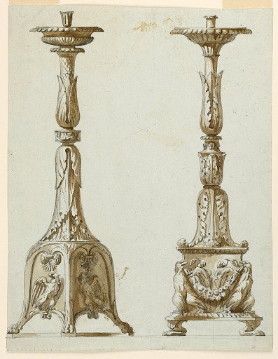 Two Designs for Candlesticks